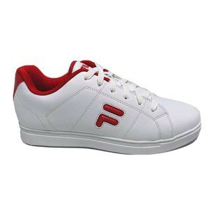 Men's Fila Charleston White | Red Fashion Sneakers NWT